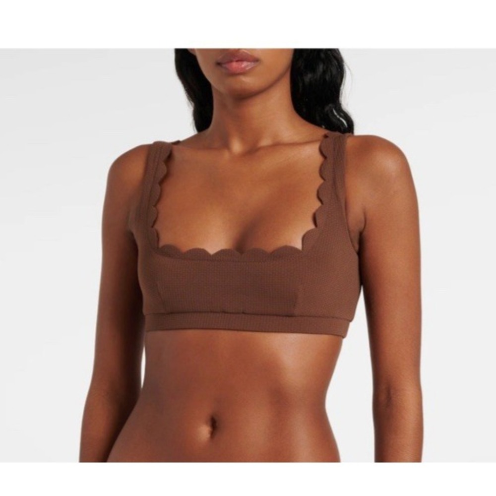 Marysia Mini Palm Springs Top in Coconut Size Medium New